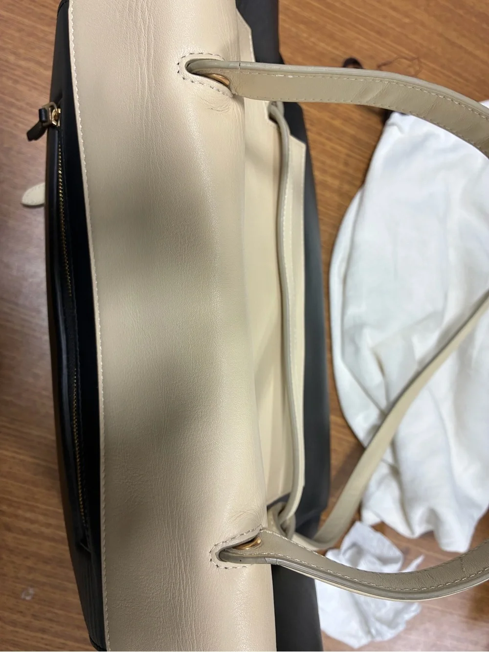 Celine structured belt